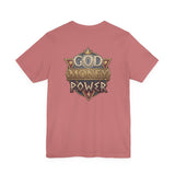 God Money Power Graphic Tee