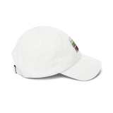 God Money Power Dad Cap — Embroidered Fist Hat