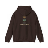 God • Money • Power Hoodie — Minimal Faith & Ambition Graphic Hoodie