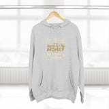 Hoodie — “Put GOD First, Hustle For The MONEY” Motivational Religious Graphic Hoodie