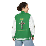 Letterman Jacket - GMP 'God Money Power' Cross Varsity Jacket