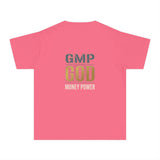 Youth Tee — "GMP GOD" Inspirational Christian Graphic Shirt