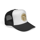GMP Gold Logo Trucker Cap – God Money Power Mesh Hat