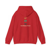 God • Money • Power Hoodie — Minimal Faith & Ambition Graphic Hoodie