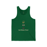 God Money & Power Tank Top — Spiritual Faith Graphic Tank