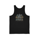God Money Power Tank Top — Faith & Hustle Graphic Tank