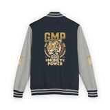 Letterman Jacket — GMP Gold Money Power Rose Varsity Jacket