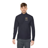 GMP Eagle Quarter-Zip Pullover — "God Money Power" Graphic