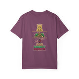 God Money Power T-Shirt — Angel, Stacks of Cash Graphic Tee