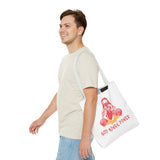 God Money Power Tote Bag — Bold Graphic Religious Streetwear Tote