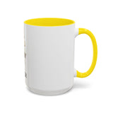God Money Power Accent Coffee Mug — Inspirational Faith & Wealth Design (11/15 oz)