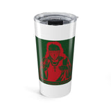20oz Tumbler — Red Horror Icon Graphic Travel Mug