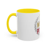 God Money Power Accent Coffee Mug — Inspirational Faith & Success Ceramic Mug (11/15oz)