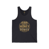 God Money Power Tank Top — Inspirational Faith & Hustle Graphic Tank