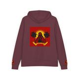 Jesus Palm Tree Hoodie — Faith-Inspired Full-Zip Zip-Up Hoodie