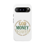 Phone Case — "God Money Power" Inspirational Religious Design