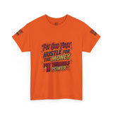 Inspirational Graphic Tee — "Put God First, Hustle for the Money, Put Yourself in Power"