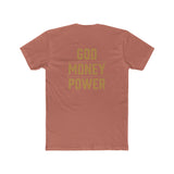 God Money Power Tee — Bold Faith & Hustle Graphic T-Shirt