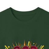 God Money Power Long Sleeve Tee — Inspirational Faith & Wealth Graphic Shirt