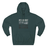Inspirational Power Hoodie — "Put Yourself In Power" Religious Motivational Sweatshirt