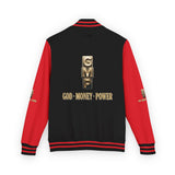 GMF Letterman Jacket — "God • Money • Power" Varsity Jacket