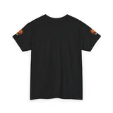 Halloween Jack-O'-Lantern Tee — GMP “God Money Power” Pumpkin Graphic Shirt