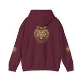 GMP "God Money Power" Tiger Crest Hoodie — Luxury Streetwear Sweatshirt