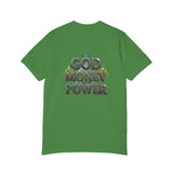 God Money Power T-Shirt — Faith & Hustle Graphic Tee