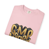 Good Money Power Graphic Tee — GMP 3D Gold Lettering T-Shirt