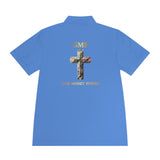 GMP Cross Polo — "God Money Power" Men's Sport Polo