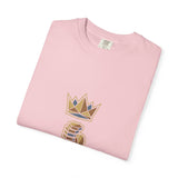 God Money Power T-Shirt — Crown & Coins Faith-Inspired Graphic Tee
