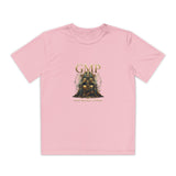 GMP Youth Competitor Tee — Bold Graphic Logo Athletic Shirt