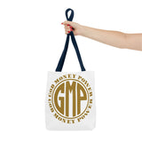 God Money Power Tote Bag — GMP Gold Logo Canvas Tote