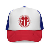 GMP Trucker Hat — God Money Power Retro Logo Mesh Cap