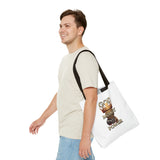 God Money Power Crown Tote Bag — Religious Inspirational Statement Tote