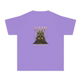 GMP 'Gold Money Power' Youth Tee — Regal Throne Graphic Kids T‑Shirt