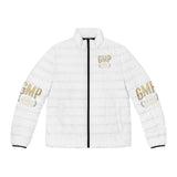 Puffer Jacket — GMP (God Money Power) Gold Logo Insulated Coat