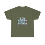 God Money Power- Unisex Heavy Cotton Tee