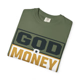 God Money Power Graphic T-Shirt — Bold Statement Tee