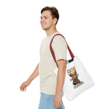 God Money Power Crown Tote Bag — Religious Inspirational Statement Tote
