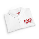 Youth Polo Shirt - 'GMP God Money Power' Red Logo Back & Sleeves