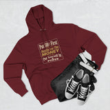 Hoodie — “Put GOD First, Hustle For The MONEY” Motivational Religious Graphic Hoodie