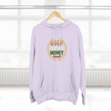 GMP God Money Power Hoodie — Retro Laurel Crest Graphic Hoodie