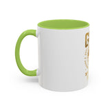 GMP God Money Power Accent Coffee Mug – Gold Tiger Design (11/15oz)