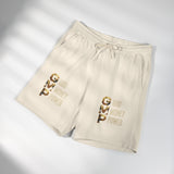 GMP 'Good Money Power' Garment-Dyed Fleece Shorts — Casual Lounge & Streetwear