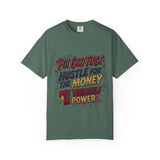 Inspirational Graphic T-Shirt — "Put God First, Hustle for the Money, Put Yourself in Power"