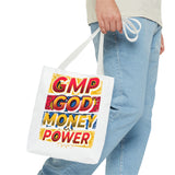 Tote Bag — GMP: God Money Power Bold Graphic Tote
