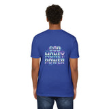 God Money Power Graphic T-Shirt