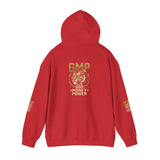GMP Gold Tiger Hoodie — Grind Money Power Streetwear Pullover