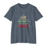 God Money Power T-Shirt — Inspirational Faith & Wealth Graphic Tee